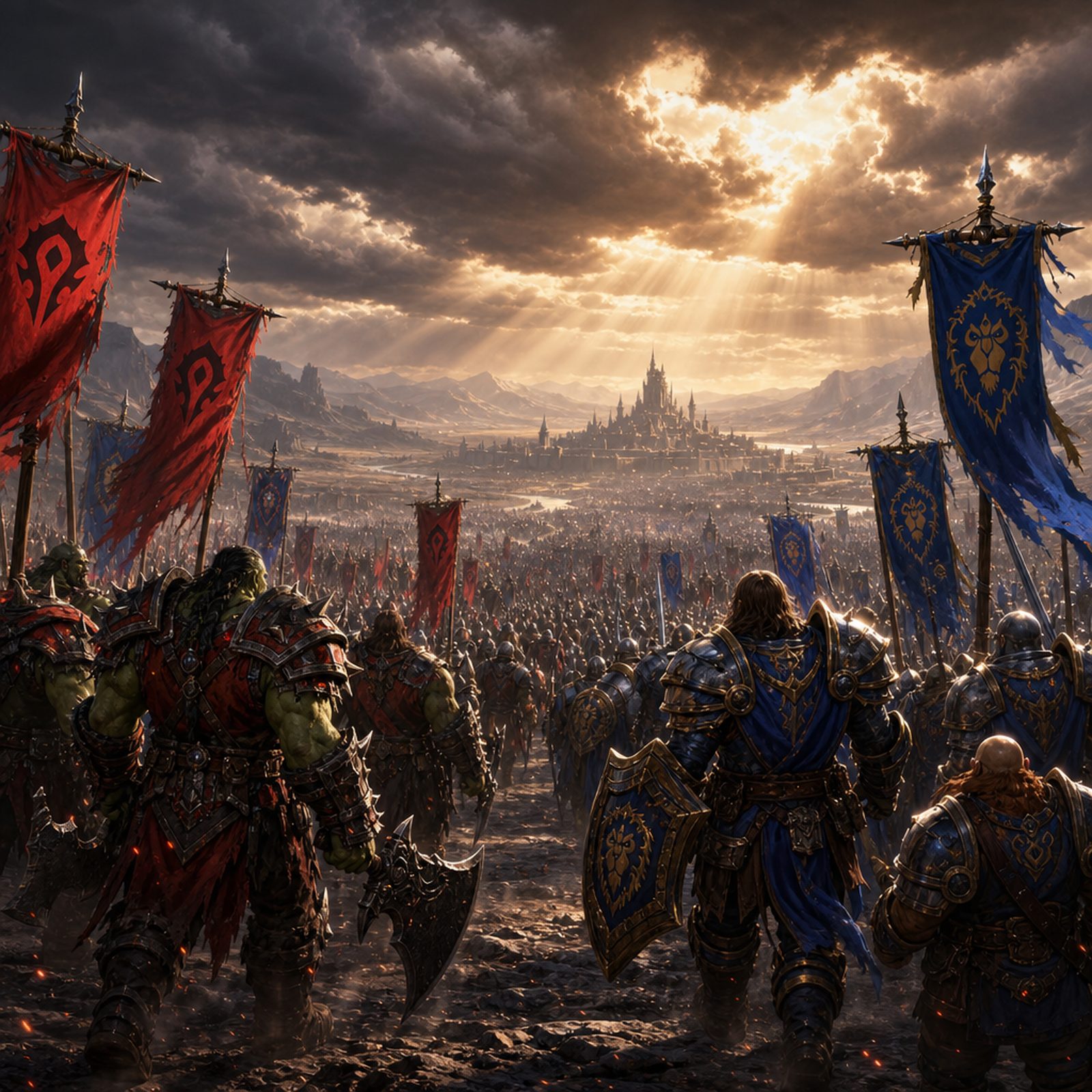 The united Horde and Alliance army